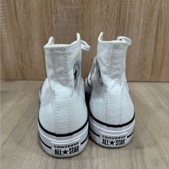 CONVERSE CHUCK TAYLOR ALL STAR LIFT PLATFORM HIGH TOP SNEAKERS SIZE 9 - Picture 4 of 8